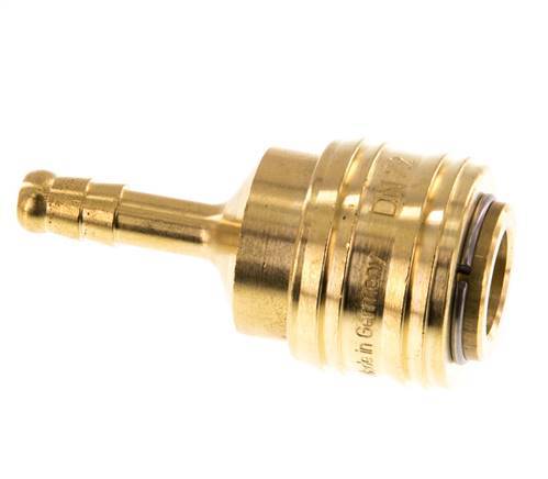 Latón DN 7.2 (Euro) Enchufe de anclaje de aire Pilar de manguera de 6 mm