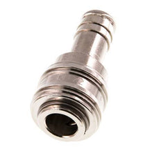 Latón niquelado DN 7,2 (Euro) Racor de acoplamiento de aire 13 mm Pilar de manguera Doble cierre