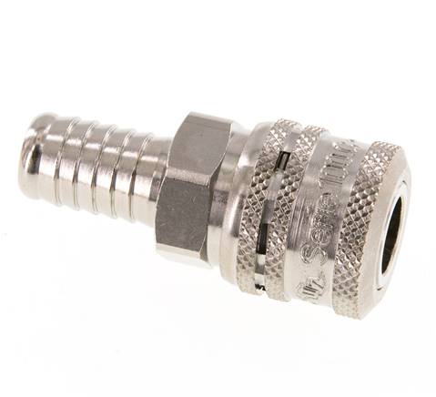 Acero DN 7.2 (Euro) Enchufe de seguridad para aire comprimido Pilar de manguera de 13 mm