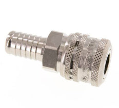 Acero DN 7.2 (Euro) Enchufe de seguridad para aire comprimido Pilar de manguera de 13 mm