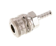Acero DN 7.2 (Euro) Enchufe de seguridad para aire comprimido Pilar de manguera de 6 mm