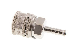Acero DN 7.2 (Euro) Enchufe de seguridad para aire comprimido Pilar de manguera de 6 mm