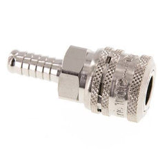 Acero DN 7.2 (Euro) Enchufe de seguridad para aire comprimido Pilar para manguera de 9 mm