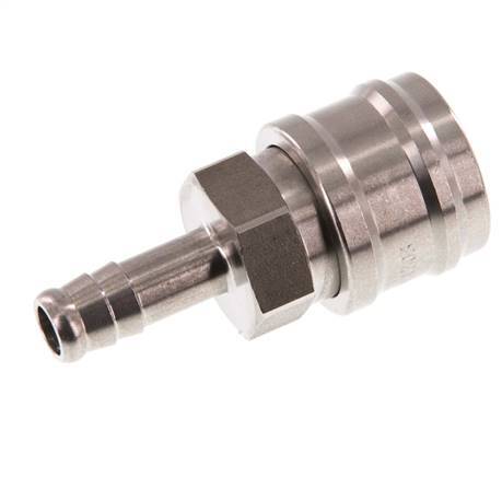 Acero inoxidable DN 7.2 (Euro) Enchufe de anclaje al aire 9 mm Pilar para manguera