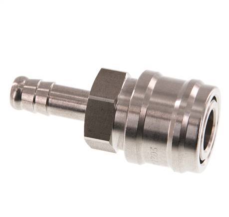 Acero inoxidable DN 7.2 (Euro) Enchufe de anclaje al aire 9 mm Pilar para manguera