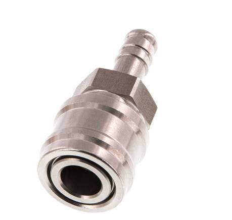 Acero inoxidable DN 7.2 (Euro) Enchufe de anclaje al aire 9 mm Pilar para manguera