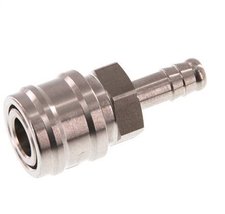 Acero inoxidable DN 7.2 (Euro) Enchufe de anclaje al aire 9 mm Pilar para manguera