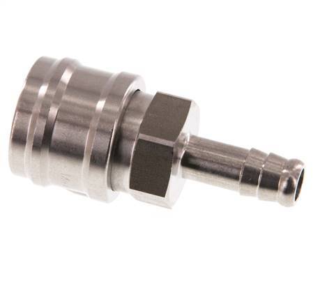 Acero inoxidable DN 7.2 (Euro) Enchufe de anclaje al aire 9 mm Pilar para manguera