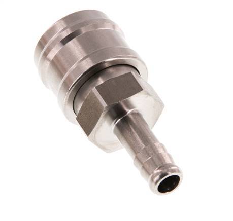 Acero inoxidable DN 7.2 (Euro) Enchufe de anclaje al aire 9 mm Pilar para manguera