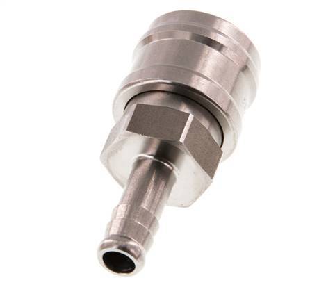 Acero inoxidable DN 7.2 (Euro) Enchufe de anclaje al aire 9 mm Pilar para manguera