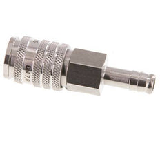 Acero inoxidable DN 7,8 Racor de acoplamiento de aire 9 mm Pilar de manguera Doble cierre