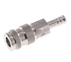 Acero inoxidable 316L DN 7,8 Enchufe de acoplamiento de aire 9 mm Pilar de manguera Doble cierre