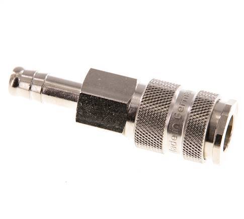 Acero endurecido DN 7.8 Enchufe de anclaje de aire 9 mm Pilar de manguera