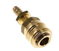 Acoplamiento de aire de latón DN 7.2 (Euro) Boquilla de manguera de 8 mm