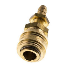 Acoplamiento de aire de latón DN 7.2 (Euro) Boquilla de manguera de 8 mm