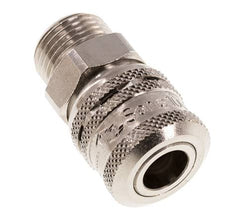 Acero DN 7.2 (Euro) Acoplamiento de aire de seguridad Enchufe G 1/2 pulgada Macho