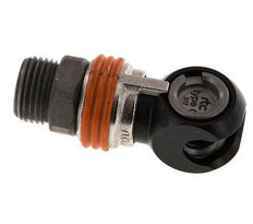 Acero DN 8 Acoplamiento de seguridad para aire Enchufe G 1/2 pulgada Macho