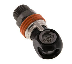 Acero DN 8 Acoplamiento de seguridad para aire Enchufe G 1/2 pulgada Macho