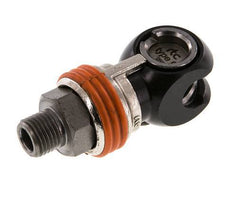 Acero DN 8 Acoplamiento de seguridad para aire Enchufe G 1/4 pulgada Macho