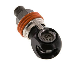 Acero DN 8 Acoplamiento de seguridad para aire Enchufe G 1/4 pulgada Macho