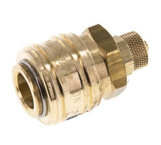 Acoplamiento de aire de latón DN 7.2 (Euro) Tuerca de unión 4x6 mm