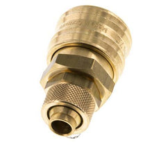Acoplamiento de aire de latón DN 7.2 (Euro) Tuerca de unión 9x12 mm