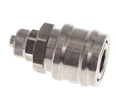 Acero inoxidable DN 7.2 (Euro) Acoplamiento de aire Tuerca de unión 6x8 mm