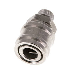 Acero inoxidable DN 7.2 (Euro) Acoplamiento de aire Tuerca de unión 6x8 mm