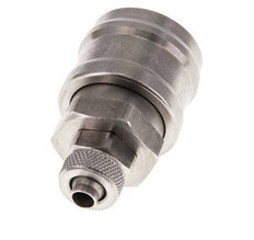 Acero inoxidable DN 7.2 (Euro) Acoplamiento de aire Tuerca de unión 6x8 mm