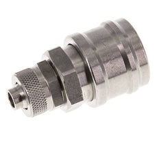 Acero inoxidable DN 7.2 (Euro) Acoplamiento de aire Tuerca de unión 8x10 mm