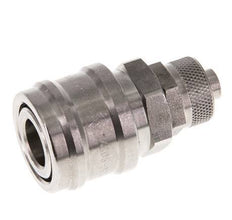 Acero inoxidable DN 7.2 (Euro) Acoplamiento de aire Tuerca de unión 8x10 mm