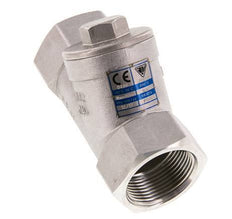 G1-1/4'' Válvula de retención en Y de acero inoxidable 316 PTFE 0.4/0.8-40bar - CLYS