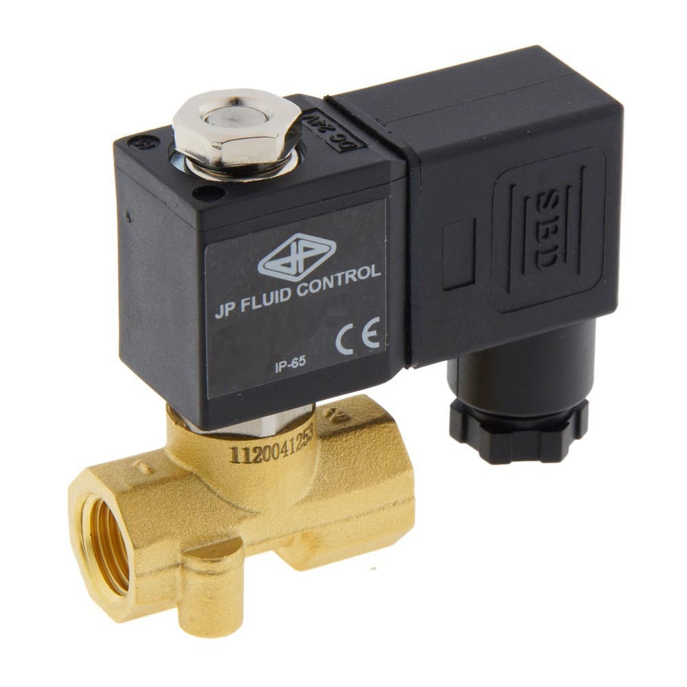 Electroválvula CM-DA 1/4'' de latón compacto FKM 0-13bar 230V AC