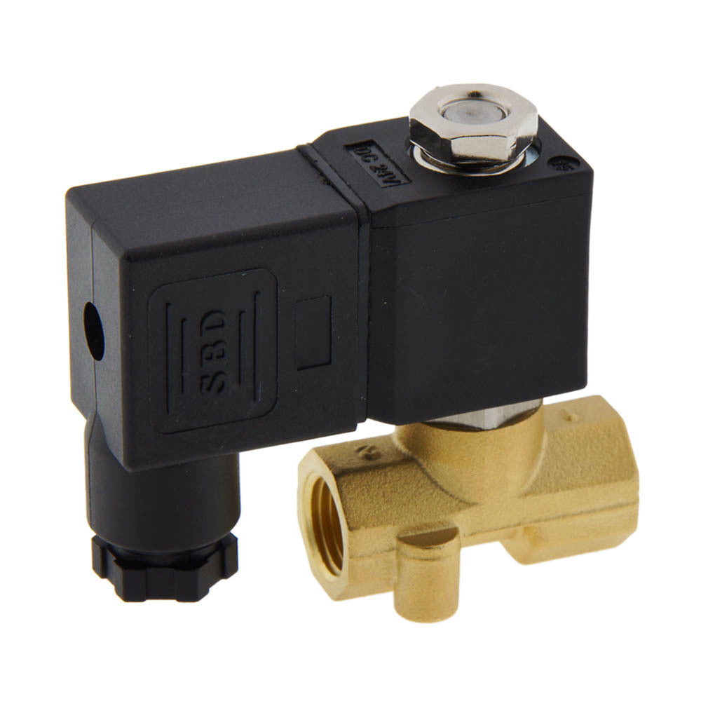 Electroválvula CM-DA 1/4'' Latón EPDM 0-13bar 24V AC