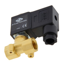 Electroválvula CM-DA 1/4'' compacta latón FKM 0-10bar 24V CC