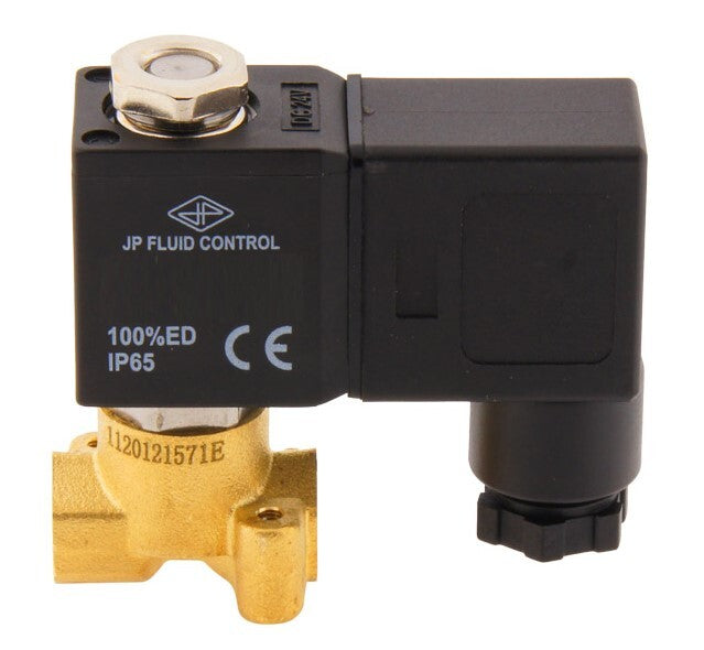 Electroválvula CM-DA 1/8'' Latón FKM 0-10bar 12V DC