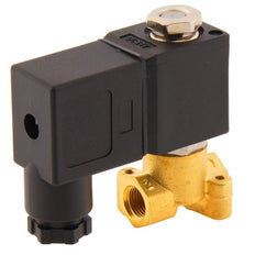 Electroválvula CM-DA 1/8'' Latón FKM 0-10bar 12V DC