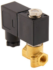 Electroválvula CM-DA 1/8'' Latón FKM 0-10bar 12V DC