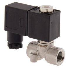 Electroválvula CM-DA 1/4'' Acero inoxidable FKM 0-10bar 24V DC