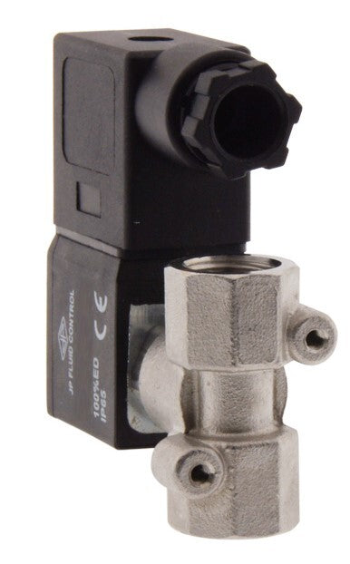 Electroválvula CM-DA 1/4'' Acero inoxidable EPDM 0-10bar 12V DC