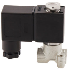 Electroválvula CM-DA 1/8'' Acero inoxidable FKM 0-10bar 24V AC