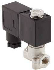 Electroválvula CM-DA 1/8'' Acero inoxidable FKM 0-10bar 24V DC