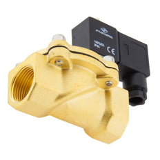 Electroválvula CM-IA 3/4'' compacta de latón EPDM 0,5-12bar 12V DC