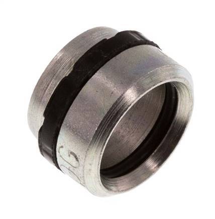 10L or 10S Zinc plated Steel Cutting ring with seal [2 Pieces]