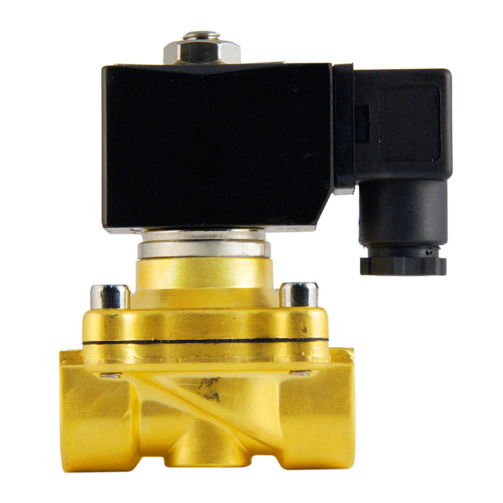 Electroválvula DF-SA 1/2'' latón FKM 0-6bar 12V DC