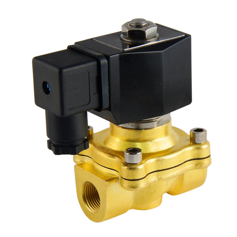 Electroválvula DF-SA 3/8'' latón EPDM 0-6bar 12V DC