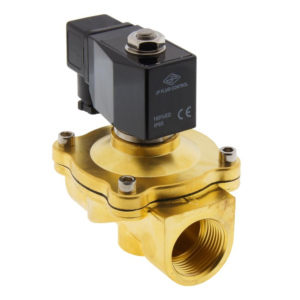Electroválvula DF-SA 1'' latón EPDM 0-10bar 380V AC