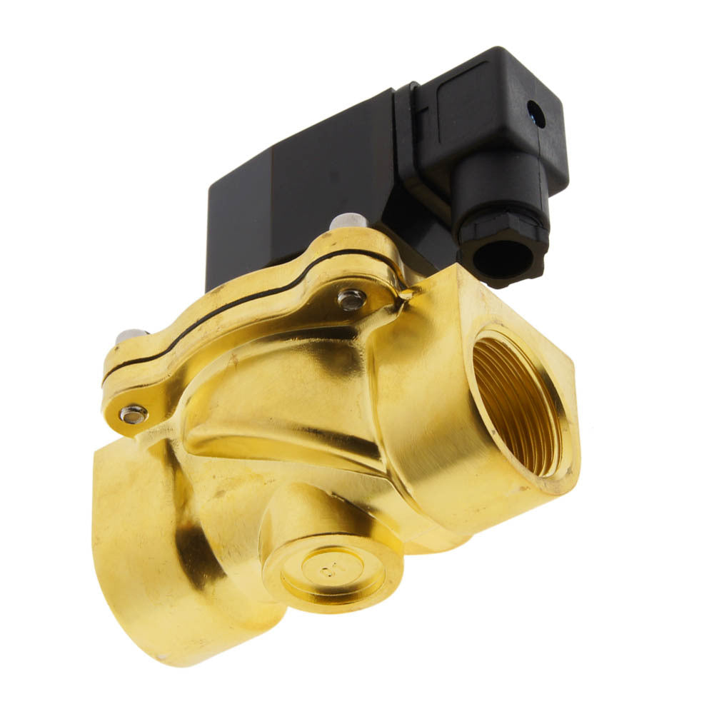 Electroválvula DF-SA 1'' de latón EPDM 0-6bar 12V DC