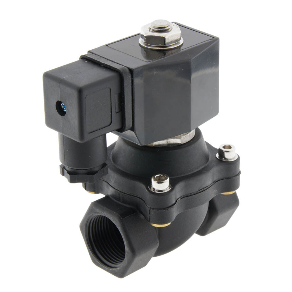 Electroválvula DF-SA 3/4'' Nylon FKM 0-6bar 12V DC