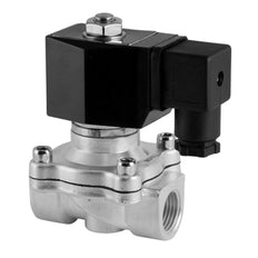 Electroválvula DF-SA 1/2'' acero inoxidable FKM 0-6bar 24V DC